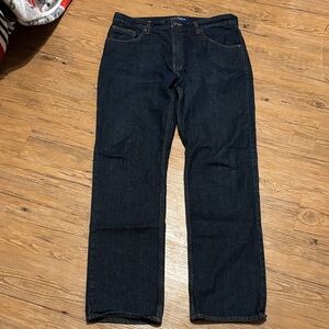 Arizona Jean Company Men's Dark Blue Straight Jeans